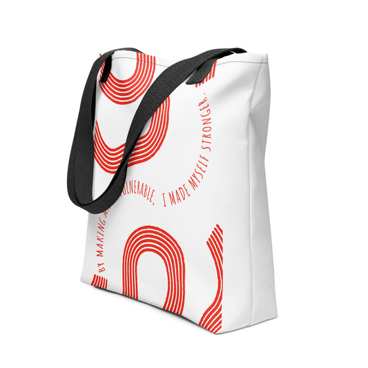 I Made Myself Stronger - Tote bag