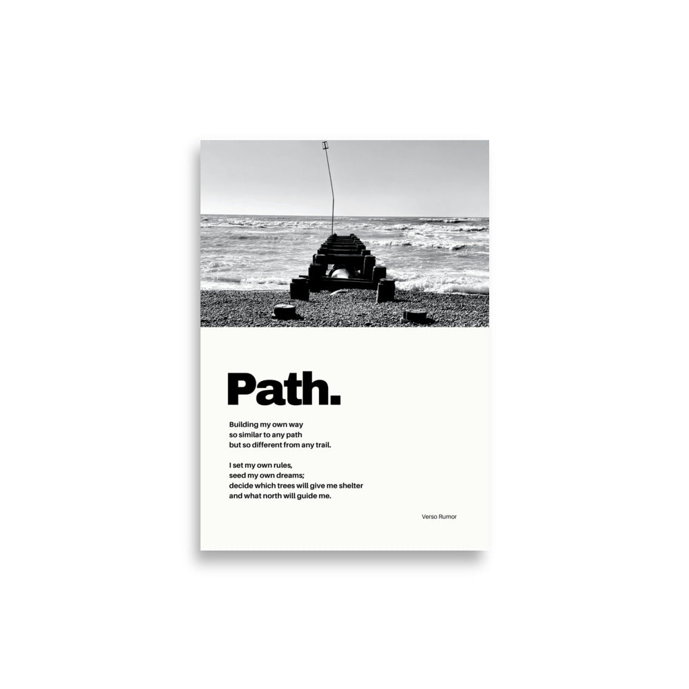 Path Photo - Poster