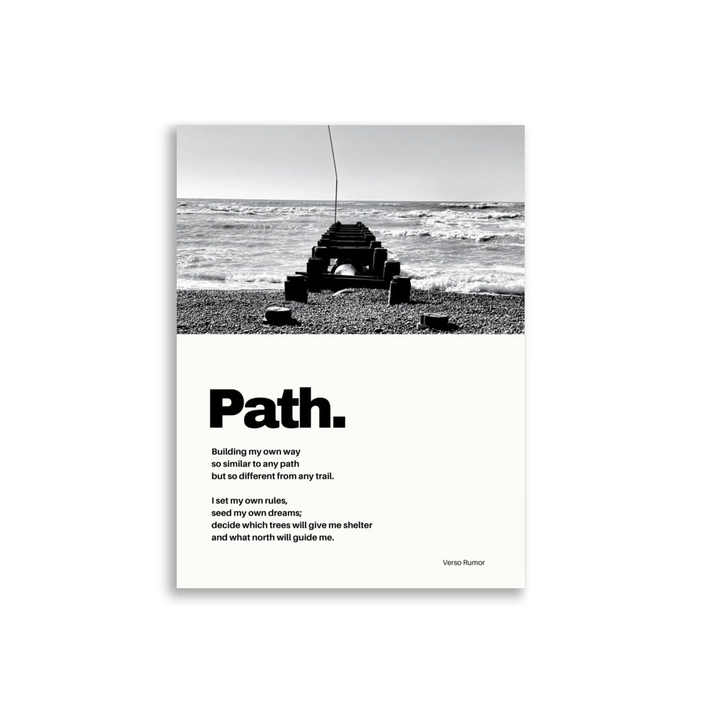 Path Photo - Poster