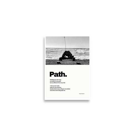 Path Photo - Poster