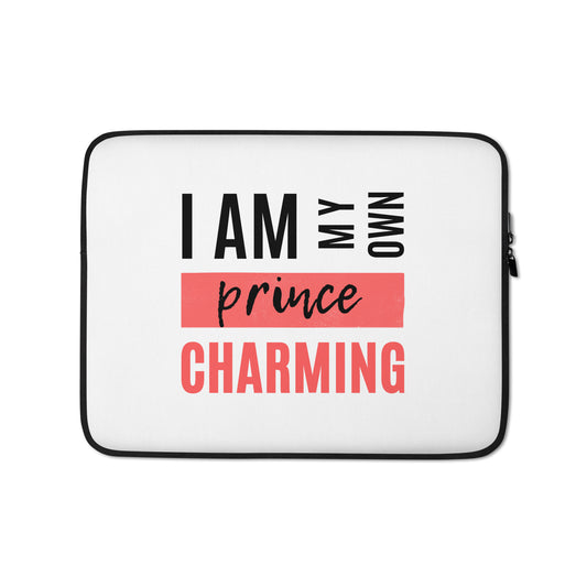 I Am My Own Prince Charming - Laptop Sleeve